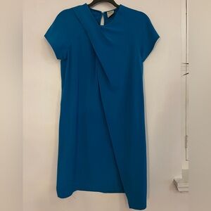 In Good Company crepe turquoise dress S